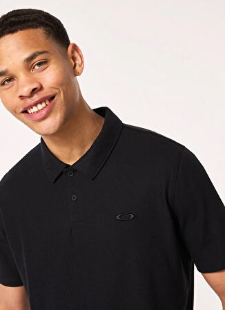 Oakley RELAX URBAN POLO Siyah Normal Düz Erkek Polo T-Shirt