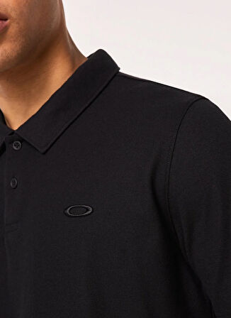 Oakley RELAX URBAN POLO Siyah Normal Düz Erkek Polo T-Shirt