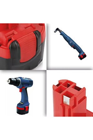BAT048 BOSCH UYUMLU MATKAP BATARYASI 9.6V 2400 MAH