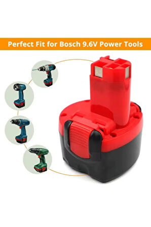 BAT048 BOSCH UYUMLU MATKAP BATARYASI 9.6V 2400 MAH