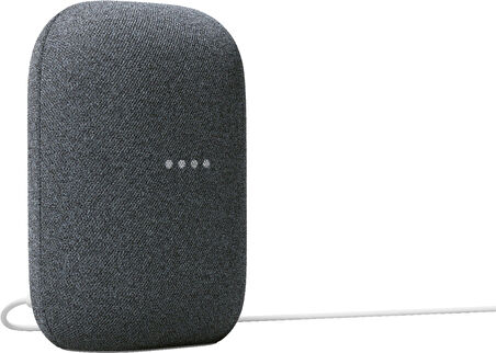 Google Nest Audio | Sesli Bluetooth Hoparlör - Kablosuz Müzik Akışı, Güçlü Ses, Dahili Asistan | Siyah