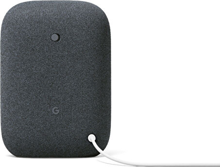 Google Nest Audio | Sesli Bluetooth Hoparlör - Kablosuz Müzik Akışı, Güçlü Ses, Dahili Asistan | Siyah