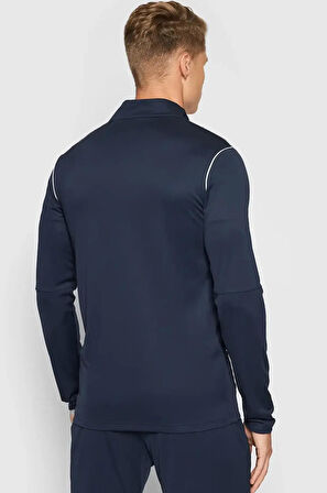 Nike Dri-Fit Park 20 Track Jacket Lacivert Örgü Kumaş Erkek Spor Ceket 