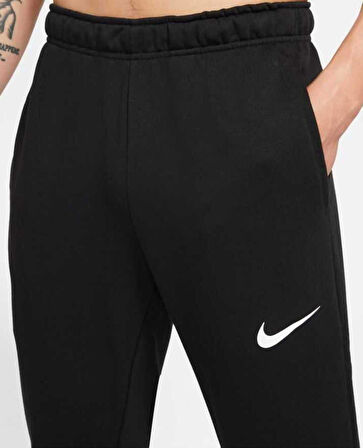 Nike Dri-Fit Fleece Training Trousers Siyah Erkek Eşofman Altı