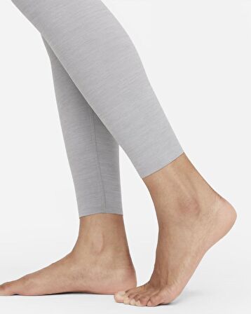 Nike Yoga Luxe Leggings High Rise Yüksek Belli Lazer Kesim 7/8 Toparlayıcı Soft Tayt Gri