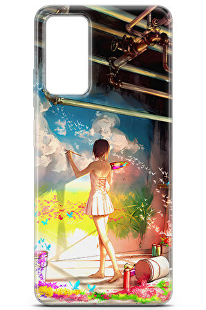 Xiaomi Redmi Note 12 Pro 4G uyumlu Girls 6 Baskılı Renkli Hayaller