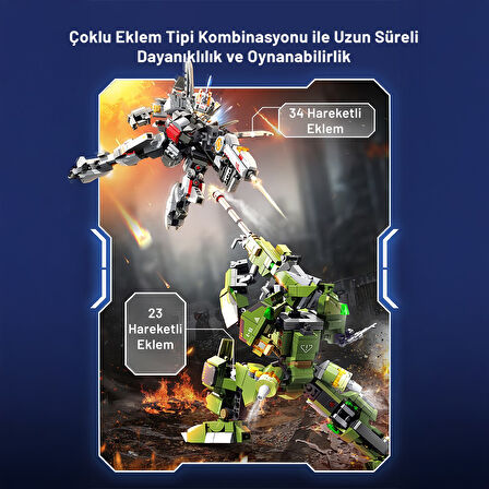 Steel Titan Ölümsüz Savaşçı Yapı Bloğu Seti