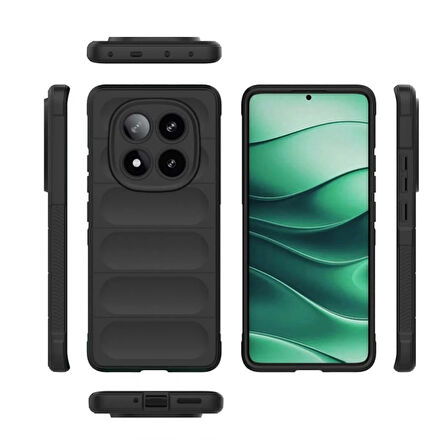 Gpack Xiaomi Redmi Note 14 Pro 5G uyumlu Kılıf Optimum Mat Kamera Korumalı Silikon