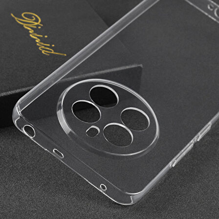 Gpack Realme 12 Plus uyumlu Kılıf Süper Silikon Kamera Korumalı Şeffaf