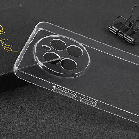 Gpack Realme 12 Plus uyumlu Kılıf Süper Silikon Kamera Korumalı Şeffaf