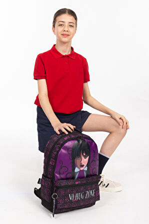 Necati Çanta Lisanslı Wednesday İlkokul Sırt Çantası