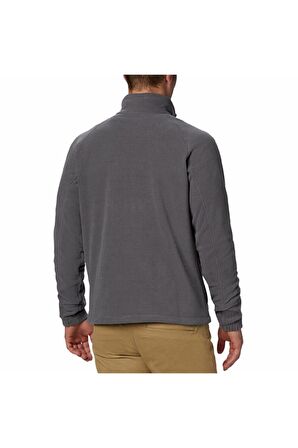 Fast Trek Tam Fermuarlı Koyu Gri Erkek Polar Ae3039-023