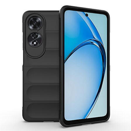 Gpack Oppo A60 uyumlu Kılıf Etnik Optimum Mat Kamera Korumalı Silikon