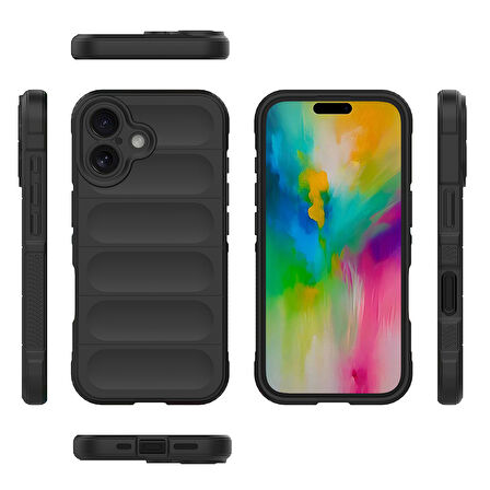 Gpack iPhone 16 uyumlu Kılıf Etnik Optimum Mat Kamera Korumalı Silikon