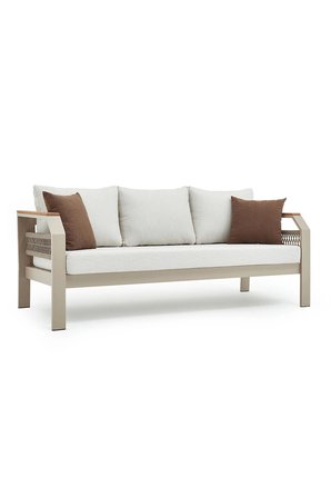 Morento Bahçe Oturma Grubu 3+1+1+Sehpa - Kum Rengi