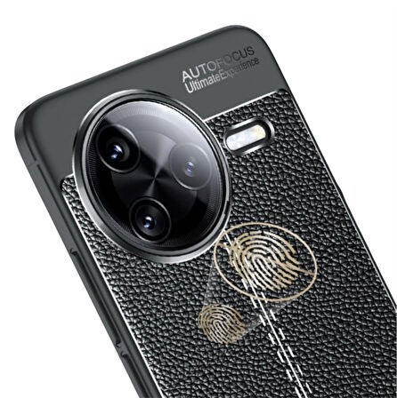 Gpack Xiaomi Poco F7 Ultra uyumlu Kılıf Niss Silikon Deri Görünümlü