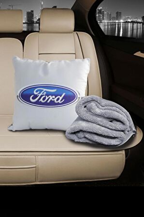 Ford Baskılı Battaniyeli Opsiyonel Yastık