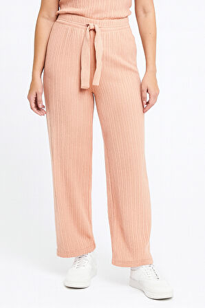 BAYAN PİJAMA ALTI BELİ LASTİKLİ RAHAT KALIP 