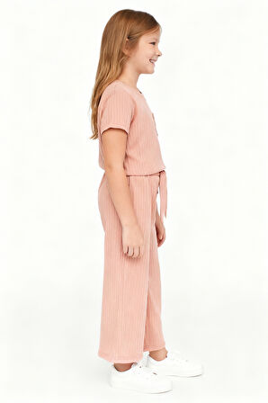 KIZ ÇOCUK PİJAMA ALTI BELİ LASTİKLİ RAHAT KALIP