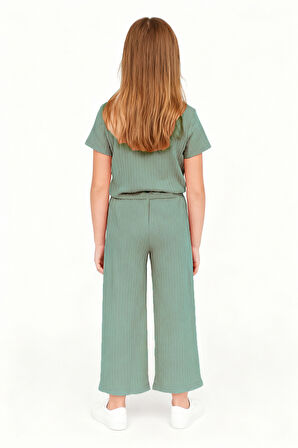 KIZ ÇOCUK PİJAMA ALTI BELİ LASTİKLİ RAHAT KALIP