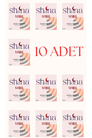 10'lu Sandal Dolap Ayakkabılık Ve Çekmece Parfümlü Kese Kokusu Oda Koku Kesesi