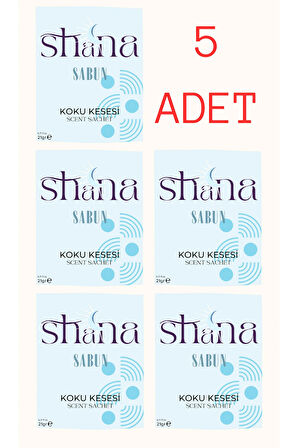 5'li Sabun Dolap Ayakkabılık Ve Çekmece Parfümlü Kese Kokusu Oda Koku Kesesi