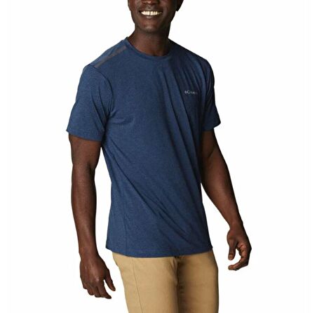 Columbia AO0322 Bisiklet Yaka Kısa Kol StandartKalıp Desenli Baskılı Turuncu Erkek T-Shirt