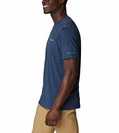 Columbia AO0322 Bisiklet Yaka Kısa Kol StandartKalıp Desenli Baskılı Turuncu Erkek T-Shirt