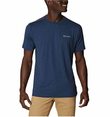Columbia AO0322 Bisiklet Yaka Kısa Kol StandartKalıp Desenli Baskılı Turuncu Erkek T-Shirt