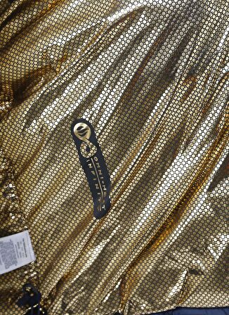 Columbia Wo6194 Kapüşonlu Normal Kalıp Çizgili Mavi Erkek Şişme Mont