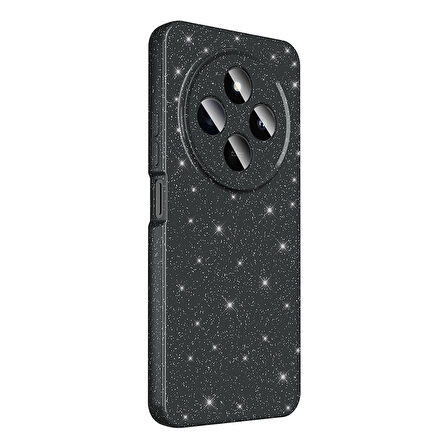 Gpack Xiaomi Redmi 14C 4G uyumlu Kılıf Koton Simli Silikon Arka Kapak Kamera Korumalı