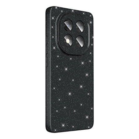 Gpack Xiaomi Redmi Note 14 Pro Plus uyumlu Kılıf Koton Simli Silikon Arka Kapak Kamera Korumalı
