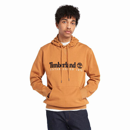 Timberland Established 1973  Embroidery Logo Brush B Erkek Sweatshirt