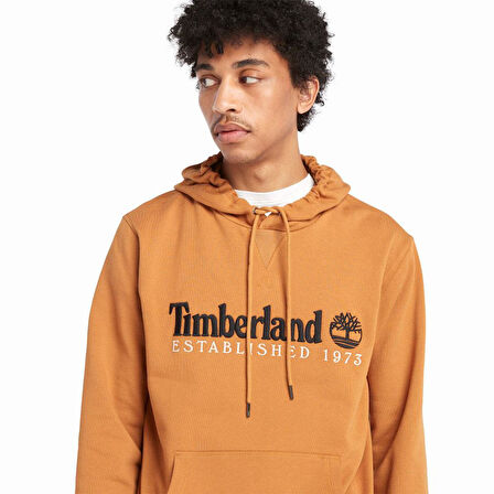 Timberland Established 1973  Embroidery Logo Brush B Erkek Sweatshirt