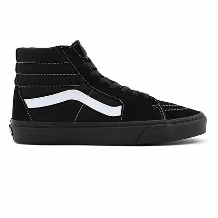 Vans UA SK8-Hi Unisex Siyah Siyah Günlük Ayakkabı 