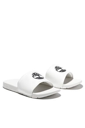 Timberland Playa Sands Sports Slide Kadın Terlik Beyaz