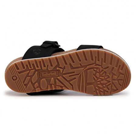 Timberland Malibu Waves Slide Black Nubuck Siyah Sandalet