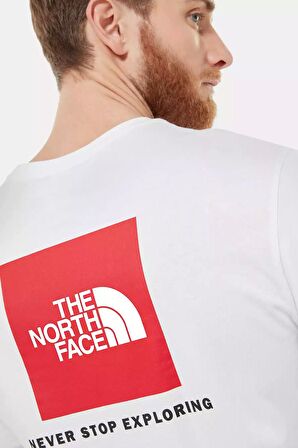 The North Face M L/S Red Box Tee - Eu Erkek Sweatshirt