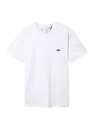 Vans O Yaka Düz Beyaz Erkek T-Shirt VN0A49R7WHT1 OFF THE WALL CLASSIC
