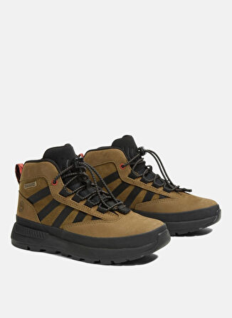 Timberland Deri Koyu Kahve - Siyah Erkek Bot TB0A6BK33271-Euro Trekker MID LACE