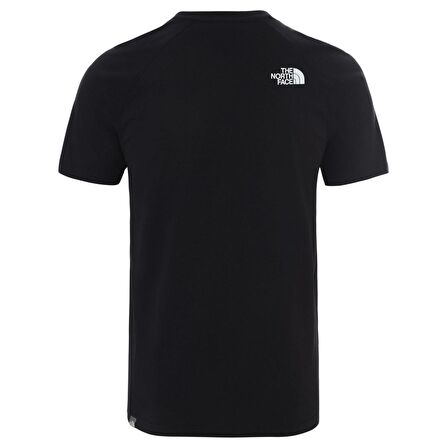 The North Face S/S RAGLAN REDBOX Sıyah Beyaz  Tişört - EU NF0A3BQOKY41