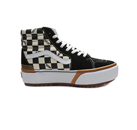 Vans Çok Renkli Kadın Yüksek Taban Süet Kanvas Lifestyle Ayakkabı VN0A4BTWVLV1 UA SK8-Hi Stacked