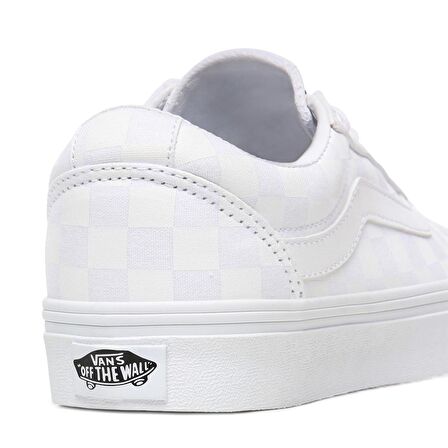 VANS Kadın  Ayakkabı VN0A3IUNW511 WM Ward (Checkerboard) white/white Textile