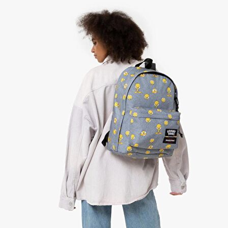 Eastpak Looney Tunes X Out Of Offıce Tweety Gri Sırt Çantası