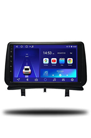 Renault Clio 3 2005-2011 Android Multimedya + CarPlay + Android Auto + 4GB RAM + 64GB Hafıza