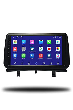 Renault Clio 3 2005-2011 Android Multimedya + CarPlay + Android Auto + 4GB RAM + 64GB Hafıza