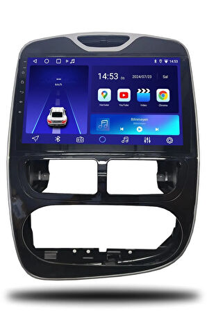 Renault Clio 4 2013-2015 Android Multimedya + CarPlay + Android Auto + 4GB RAM + 64GB Hafıza