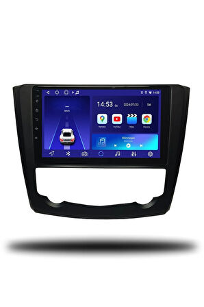 Renault Kadjar 2015-2020 Uyumlu Android Multimedya + CarPlay + Android Auto + 4GB RAM + 64GB Hafıza