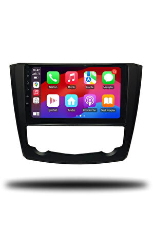 Renault Kadjar 2015-2020 Uyumlu Android Multimedya + CarPlay + Android Auto + 4GB RAM + 64GB Hafıza