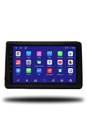Renault Kangoo 2021-2022 Uyumlu  Android Multimedya + CarPlay + Android Auto + 4GB RAM + 64GB Hafıza